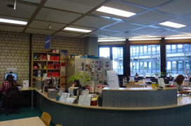 Photograph of reading room in departmental library 2